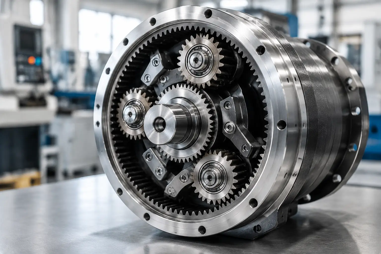 گیربکس خورشیدی CNC